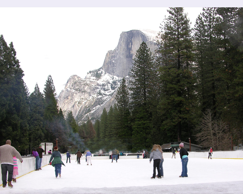 Ice Skating Yosemite Ice Skating Rink in Yosemite Ray Reed Flickr