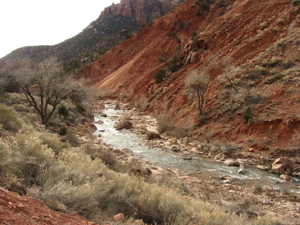 Virgin River, West Entrance, Zion National Park, Utah Flickr