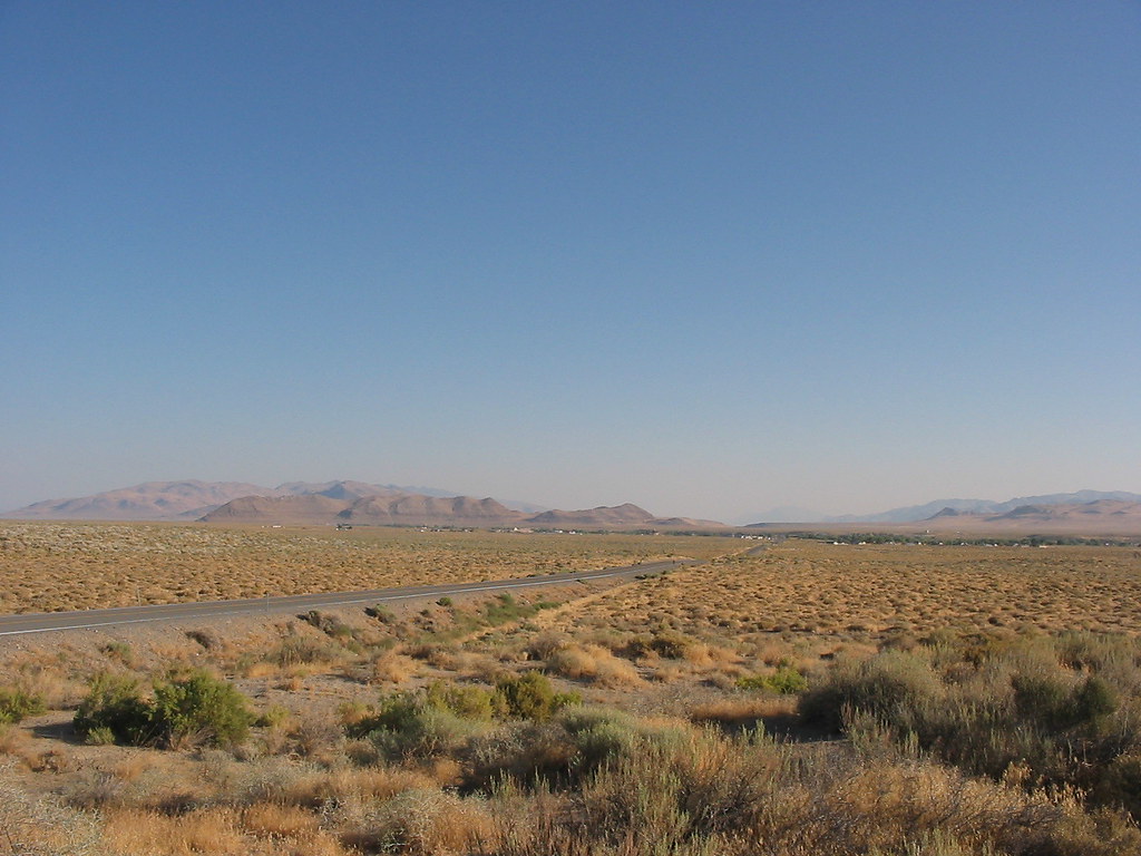 Beautiful Nixon, NV on the horizon David Berry Flickr