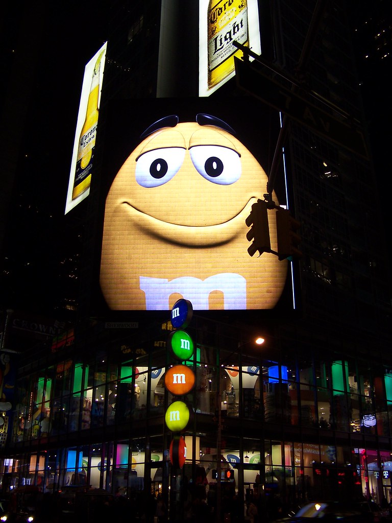 M&Ms, Times Square Anna Flickr