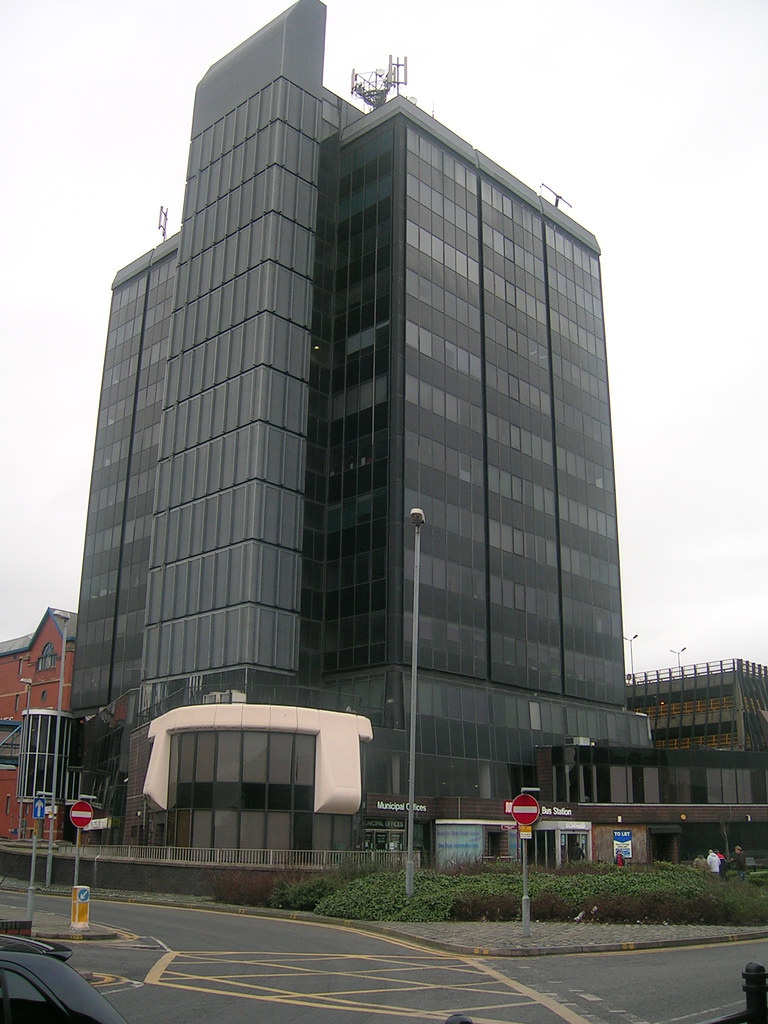 Beautiful Municipal Offices, Rochdale This is where the GM… Flickr