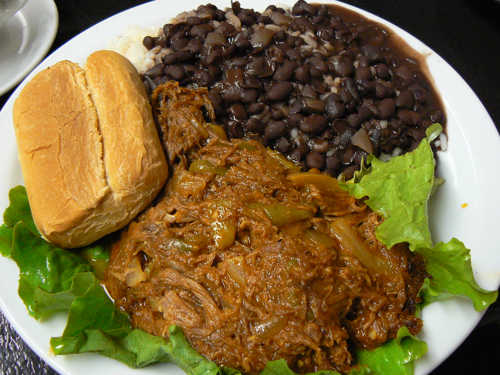 Ropa Vieja w/ Black Beans & Rice Read our review of El Cub… Flickr