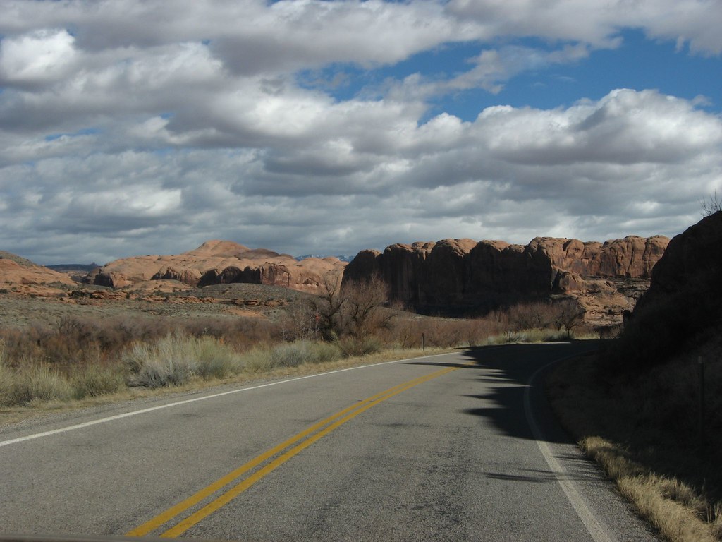 Utah State Route 128 Along Colorado River Near Moab, Utah Flickr