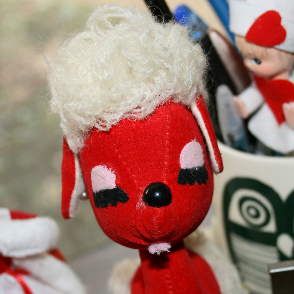 Cutie Poodle Vintage Dream Pet by Dakin ggmossgirl Flickr