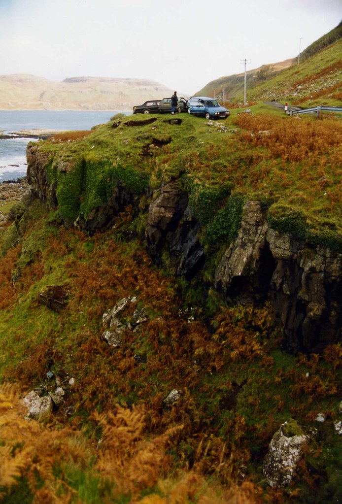 tour of mull rally parked on the cliffs above calgary bay … Flickr
