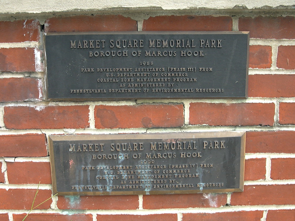 Marcus Hook, PA 20030826 071 Market Square Memorial Park i… Flickr