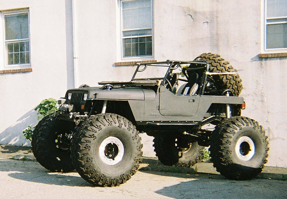Monster Wheel Jeep a photo on Flickriver