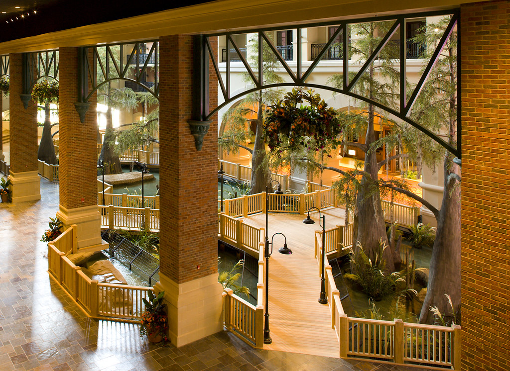 Paragon Atrium View Horizonatal Bayou theme atrium at new … Flickr