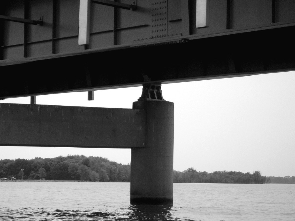 Rend Lake in Illinois Under the bridge Krysta Thomason Flickr