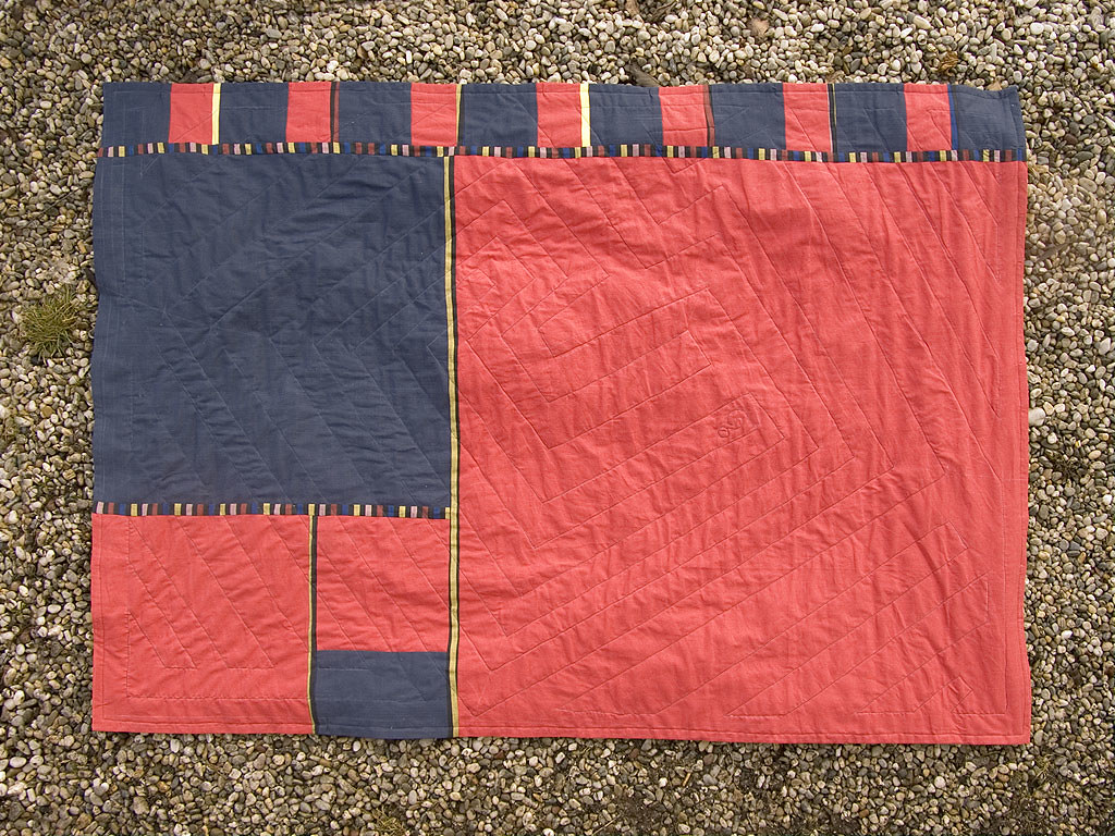 quilt 'golden ratio' red Twinquilts with a Patchworkpatt… Flickr