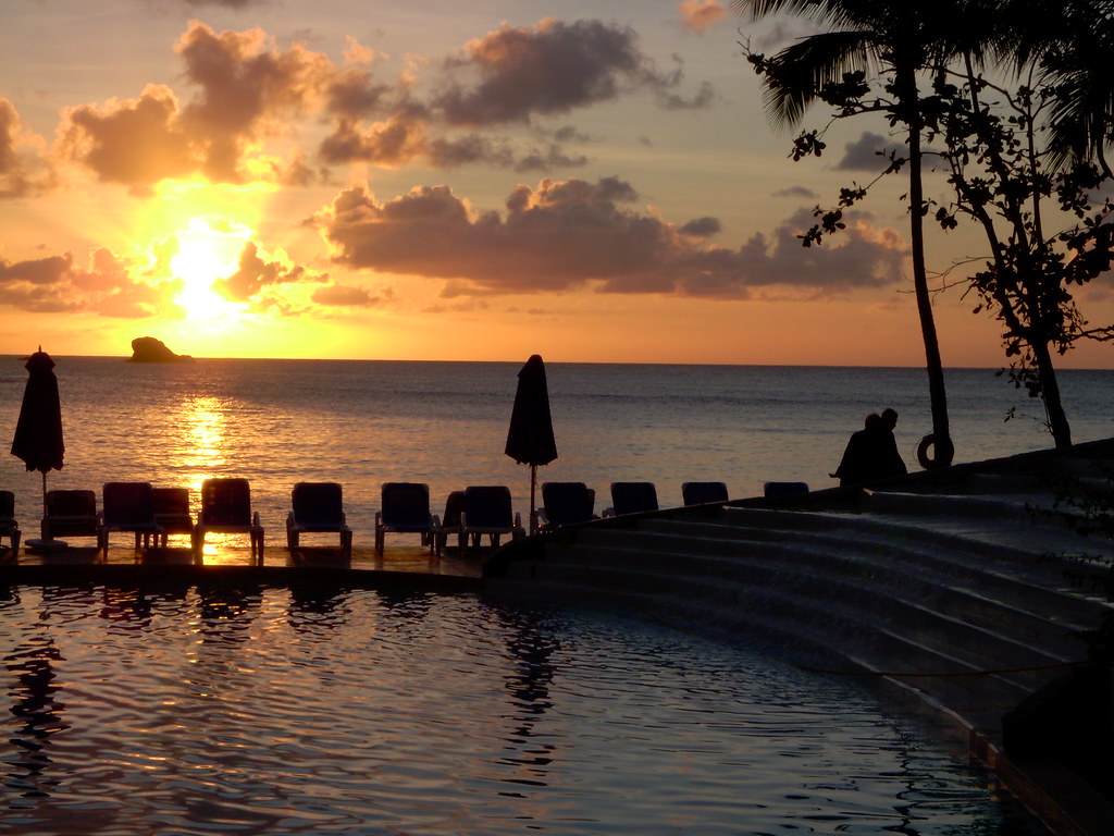 St.Lucia Almond Cove Sunset Sunset at the Cove in St. Luci… Flickr