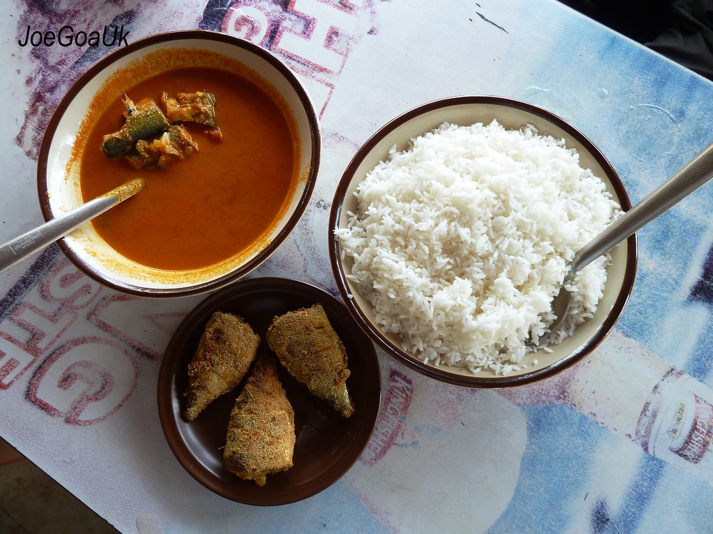 Goan Fish Curry Rice plate Copacabana Restaurant Holant Be… Flickr