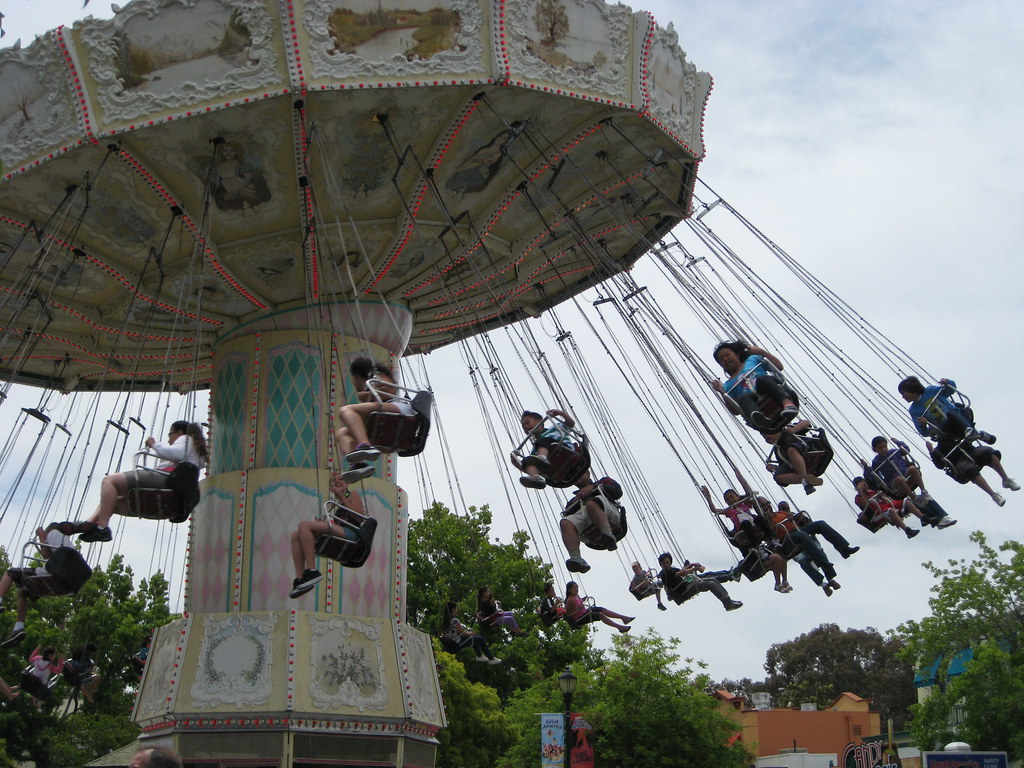 The Celebration Swings at California's Great America (611… Flickr