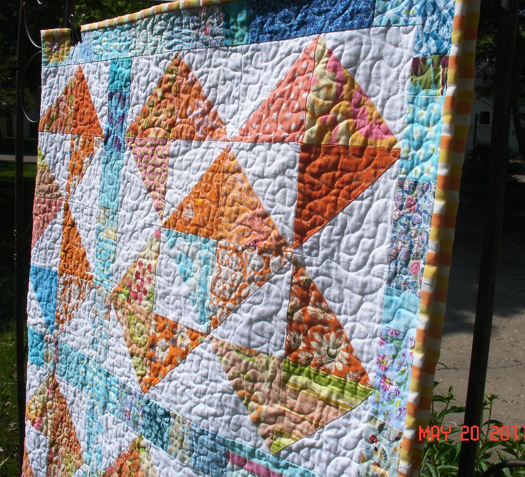 Thankful Took the quilt out of the dryer yesterday. It was… Flickr