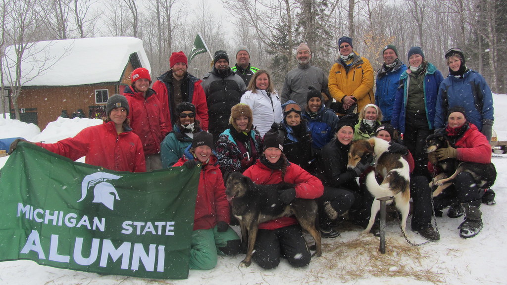 MSUAA Dogsledding Tour Nature's Kennel, McMillan, MI. Marc… Flickr