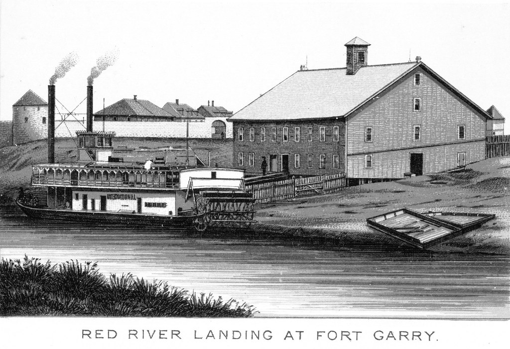 Steamboat Landing on Assiniboine River near Upper Fort Gar… Flickr