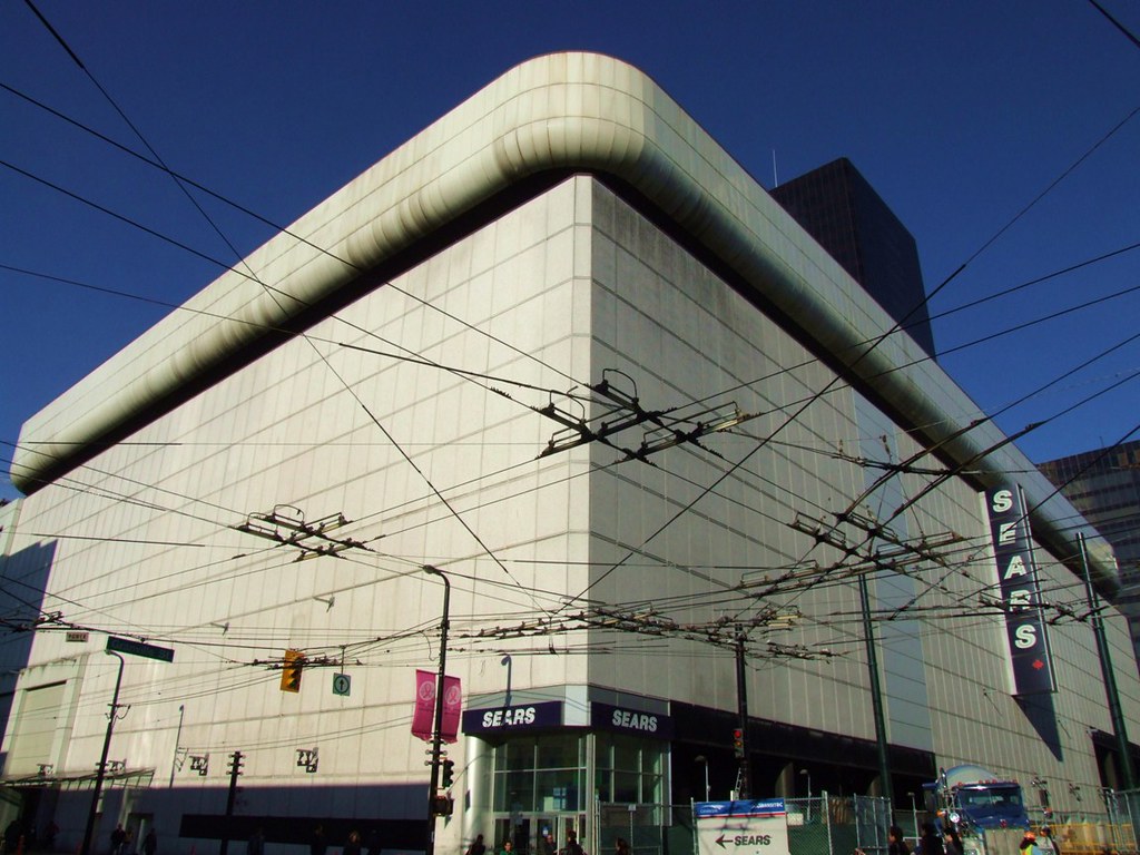Sears (formerly Eatons), Vancouver Part of the Pacific Cen… Flickr