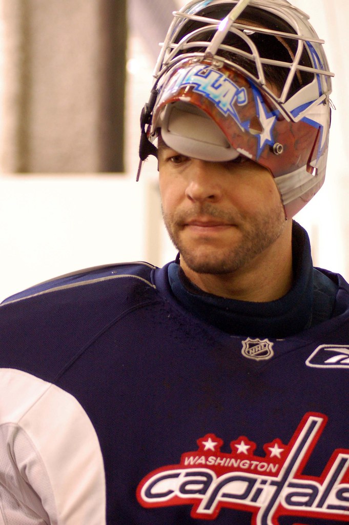 DSC_5779 Washington Capitals goalie Olaf Kolzig. ** Copyri… Flickr