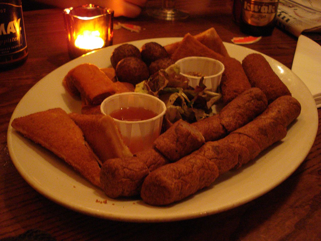 Bittergarnituur platter, De Hems, Soho, London W1 It cost … Flickr