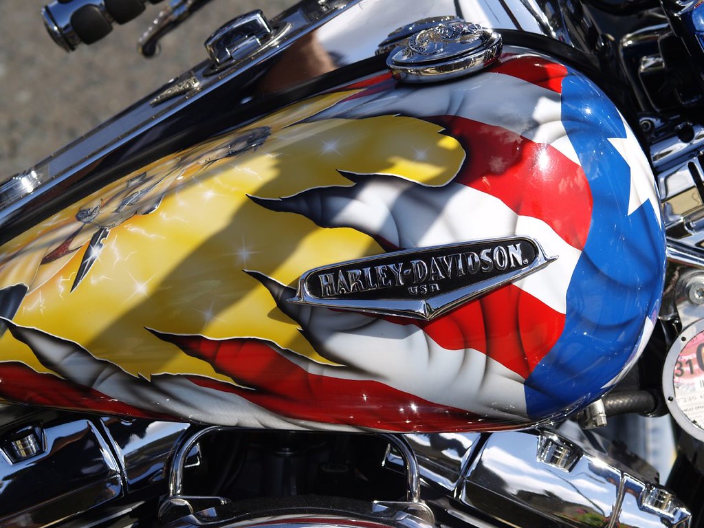 HarleyDavidson...Custom Paint Job Taste of Americano Peter Barker