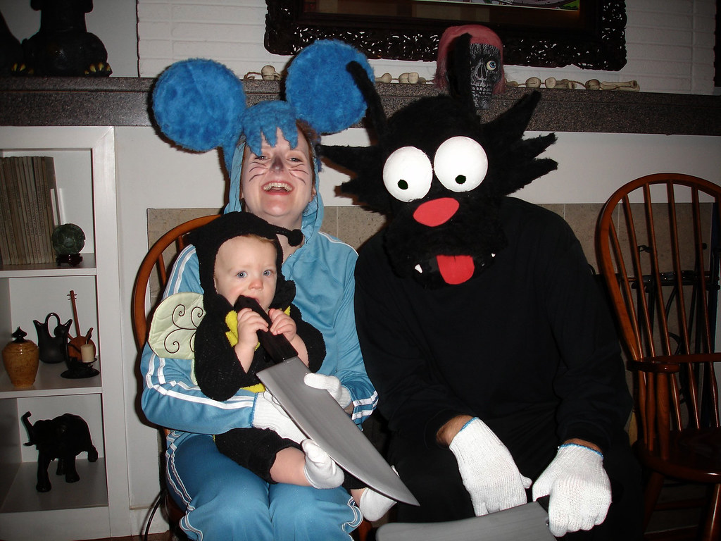 Itchy, Scratchy & Bumblebee man Erica, Malcolm & I went to… Flickr