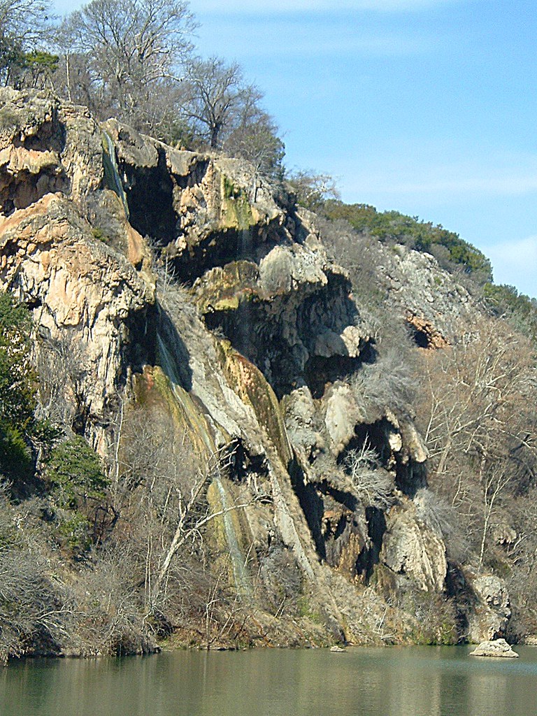 Lake Buchanan Waterfall John W. Schulze Flickr