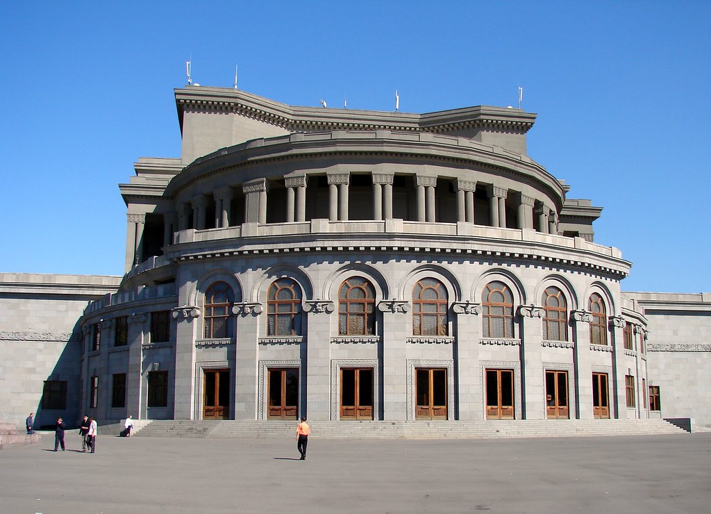 Opera House in Yerevan, Armenia Artak Davtian Flickr