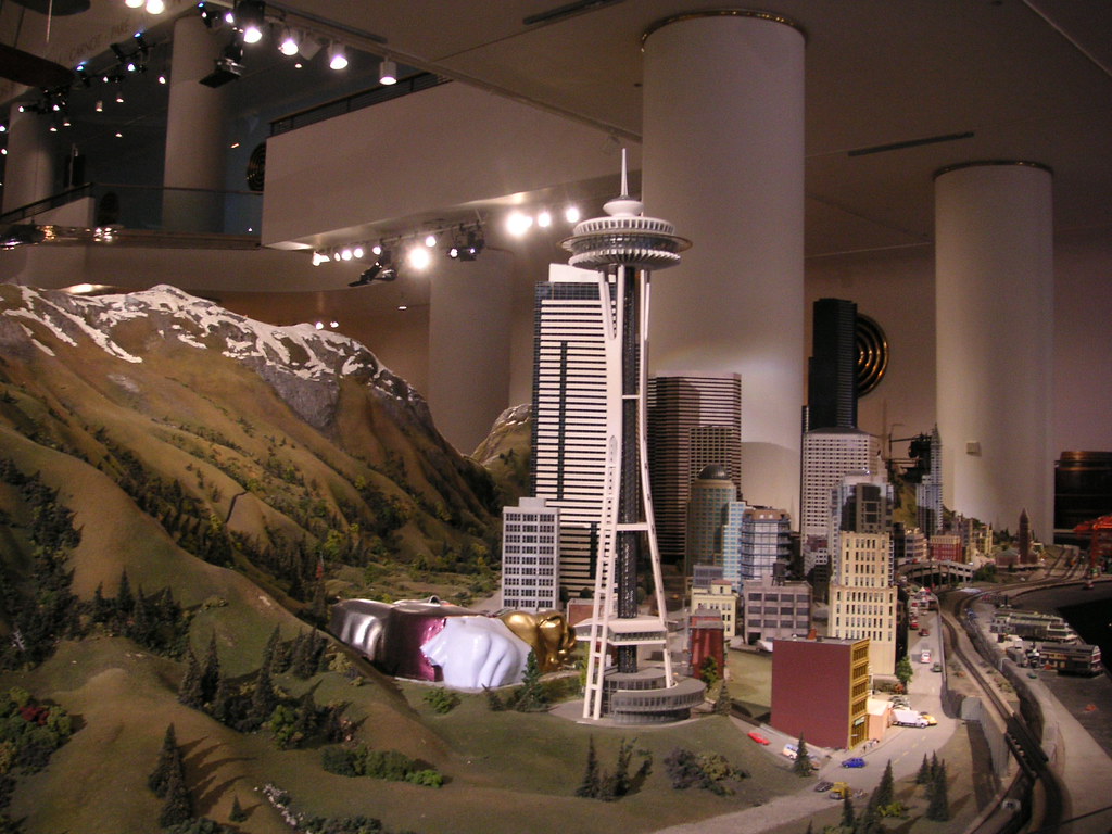 Museum of Science and Industry Seattle model train display