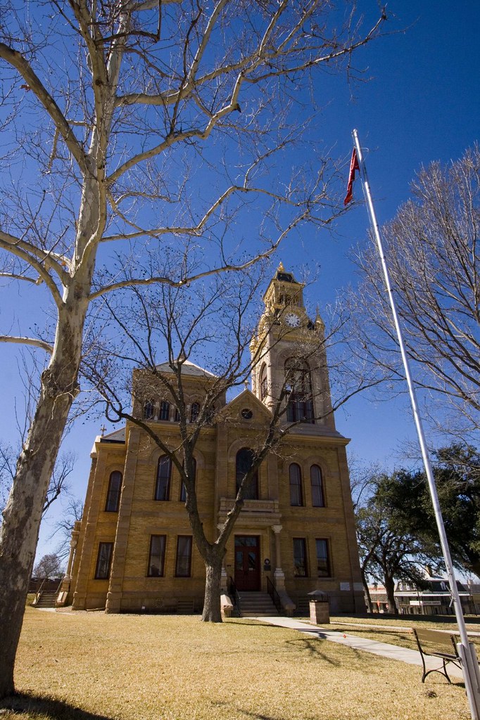 Llano County Courthouse Built in 1893. elaine Flickr