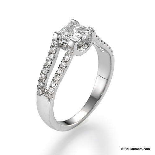 Diamond Engagement Ring Brillianteers Diamond Rings excl… Flickr