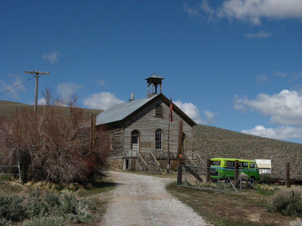 Old Schoolhouse, Unionville, Nevada Unionville is a small … Flickr