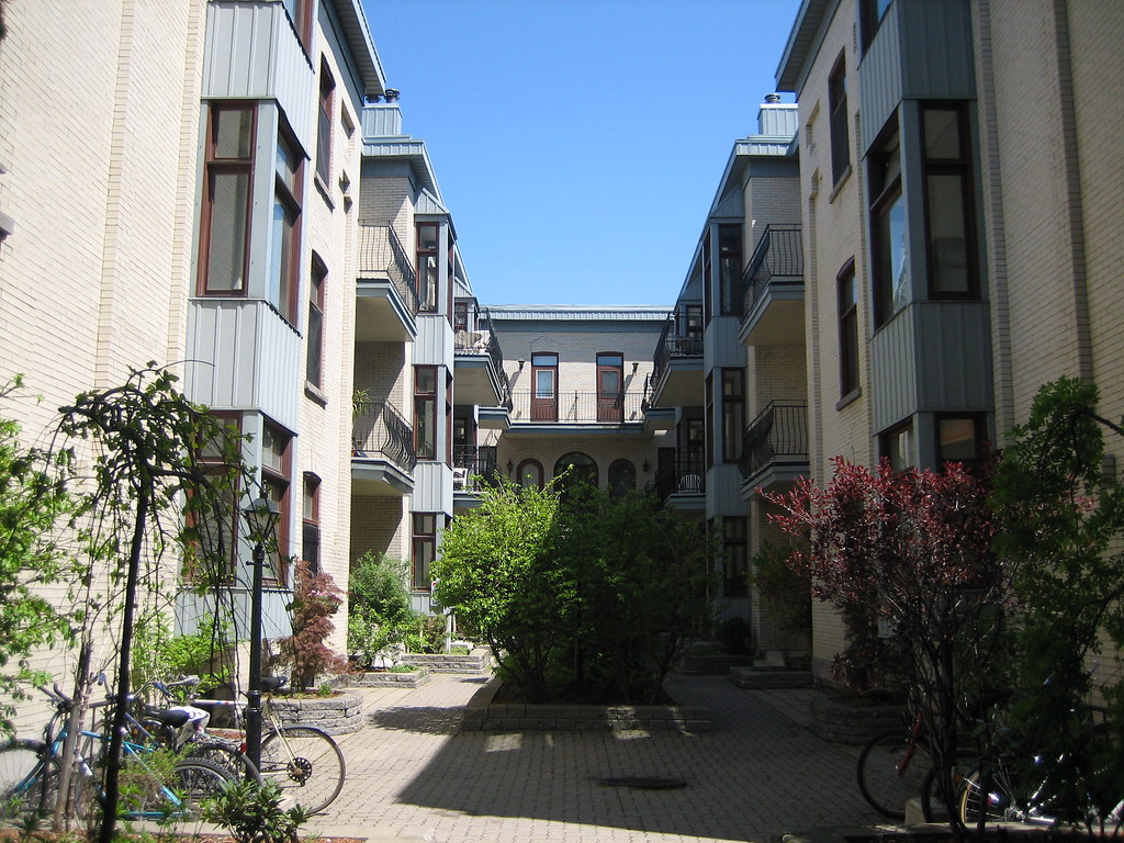 My Montreal Digs The apartment complex I stayed in for the… Eugene