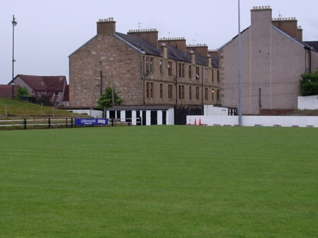Firs Park Looking towards Firs Road EAST STIRLINGSHIRE FC THE
