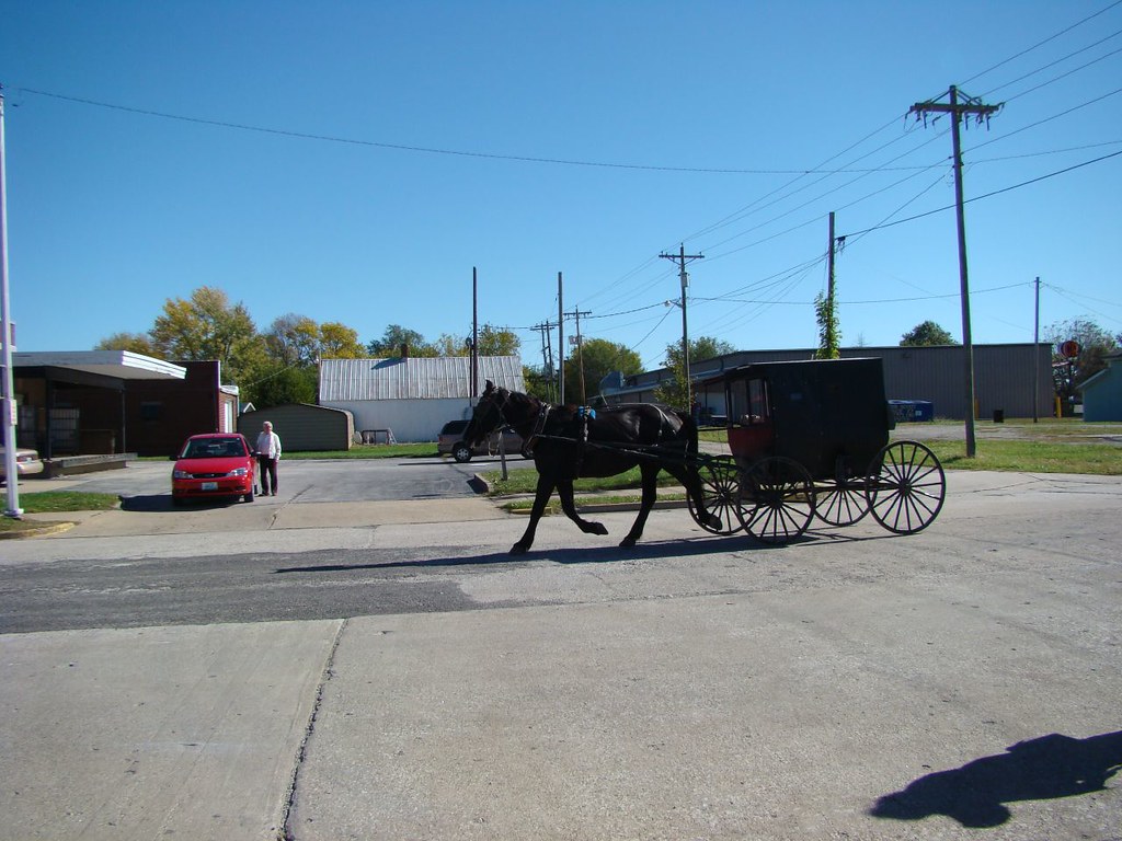 Amish in La Plata, MO Jim Davis Flickr
