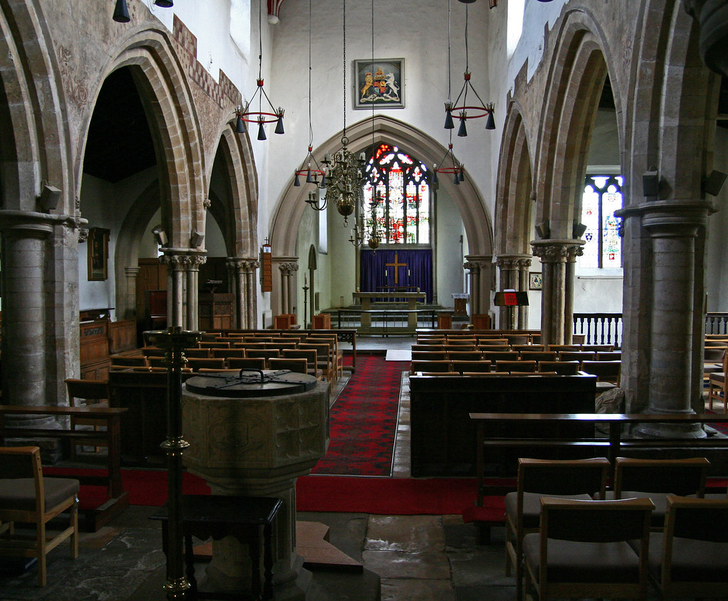 All Saints, Nettleham, Lincolnshire The nave. Tudor Barlow Flickr