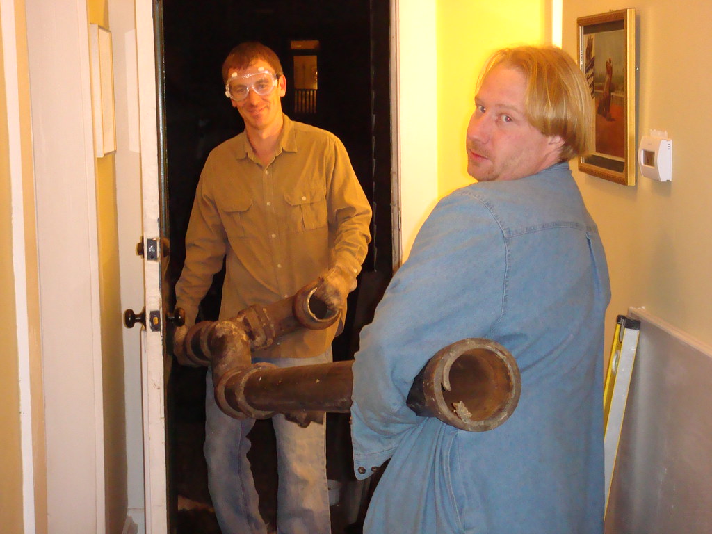 Cast Iron Pipe Removal Removal off a broken cast iron wast… Flickr