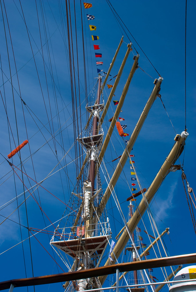 Mast and ropes Robert Louis Stevenson "My Bed is a Boat"… Johan