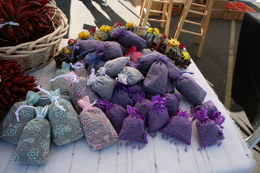 Lavender Sachets Lavender Sachets for sale at the Santa Fe… Flickr