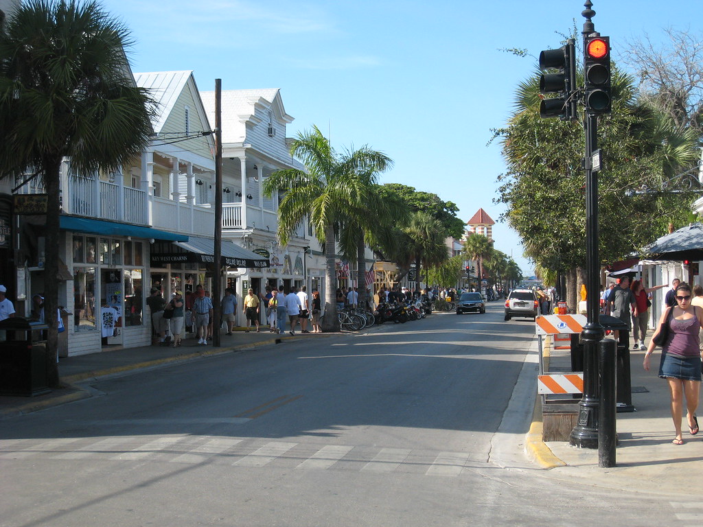 Duval Street Duval Street on a Sunday Morning...as quiet a… Flickr