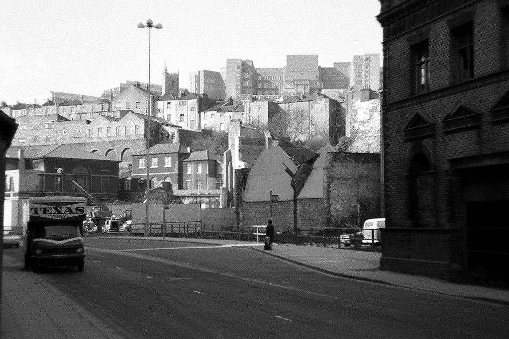 Lewins Mead, Bristol, 1973. Lewins Mead again, taken from … Flickr