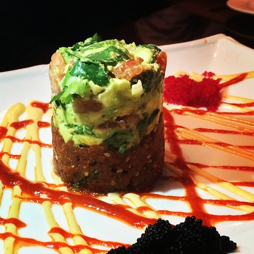 the tuna tartare is extremely spicy here.. nom japanese … Flickr