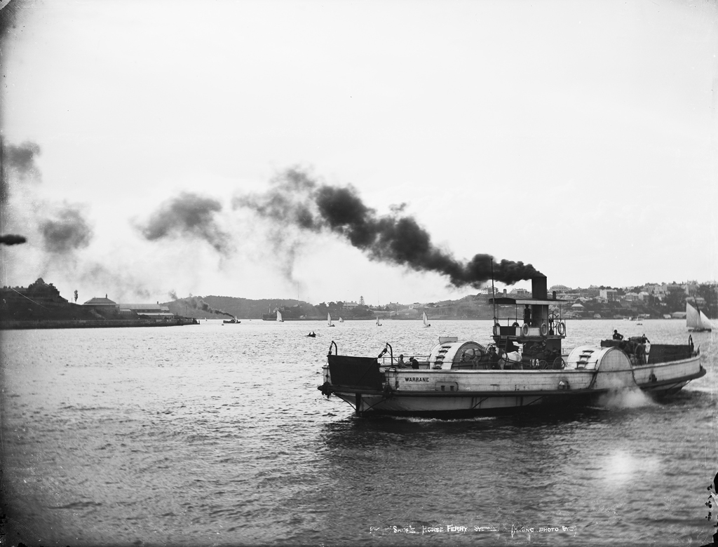 North Shore Horse Ferry, Sydney Format Glass plate negati… Flickr