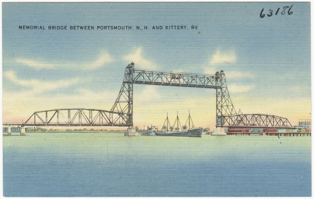 Memorial Bridge between Portsmouth, N.H. and Kittery, Me. Flickr
