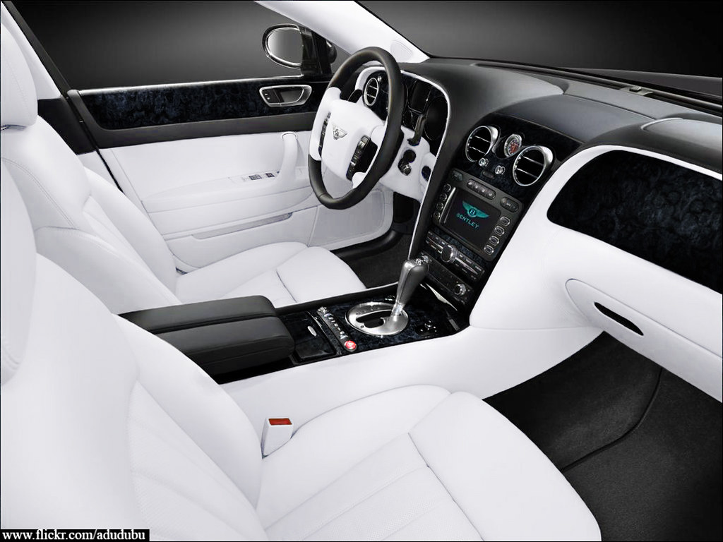 Bentley Continental Flying spur _______WHITE CAR INTERIOR … Flickr