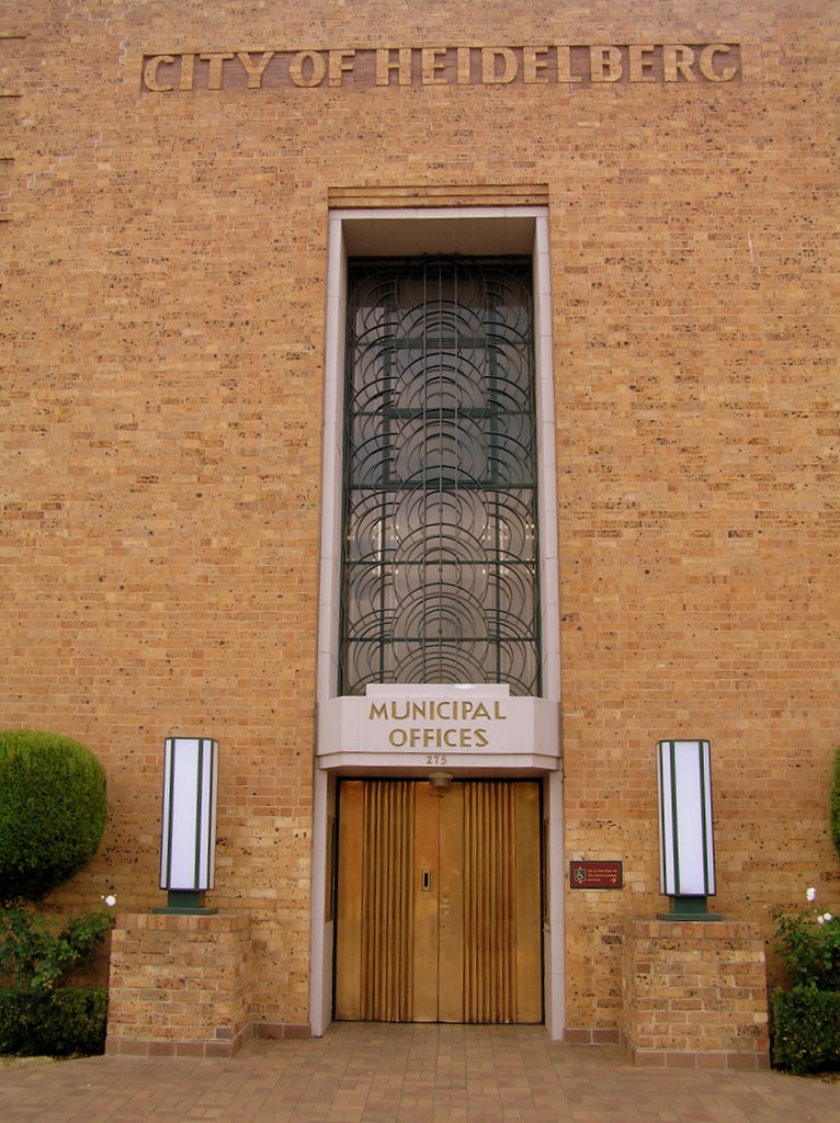 Melbourne Ivanhoe Former Heidelberg Town Hall. Chris&Steve Flickr