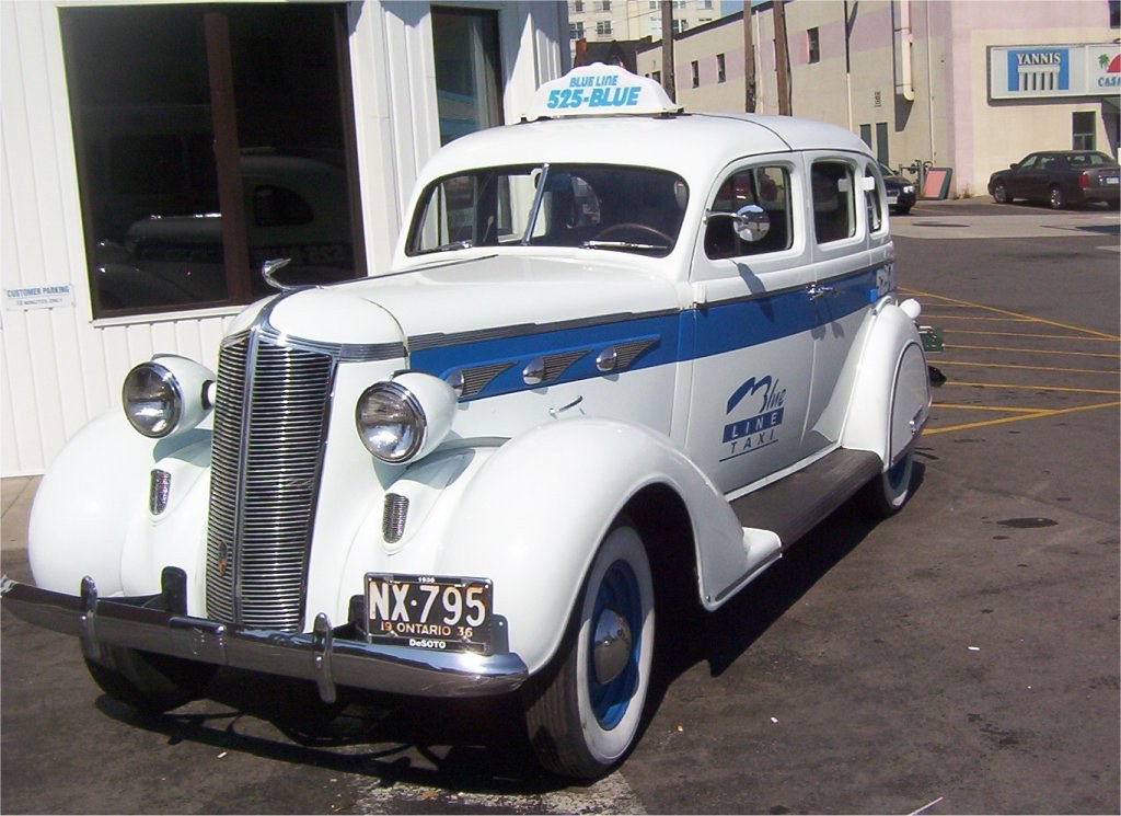 Old Taxi Hamilton ONT This beautiful vehicle was parked … Flickr