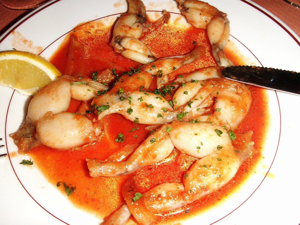 Frog Legs Trying some traditional French cuisine in Paris