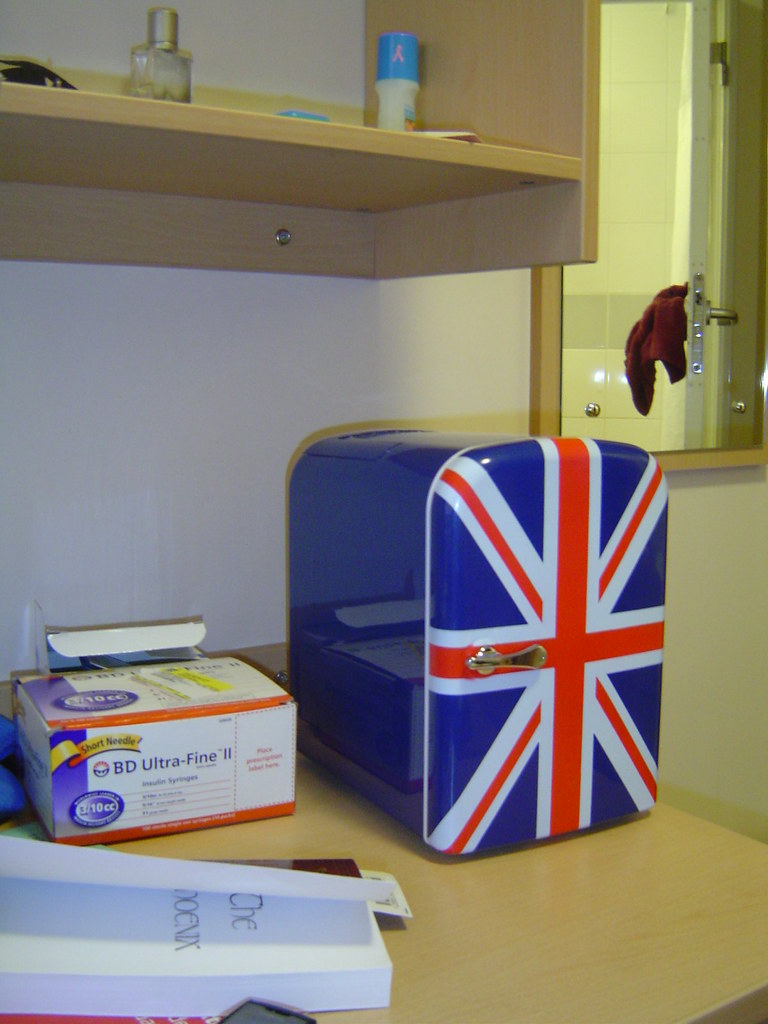 york 009 my super cool Union Jack minifridge. Michael Flickr