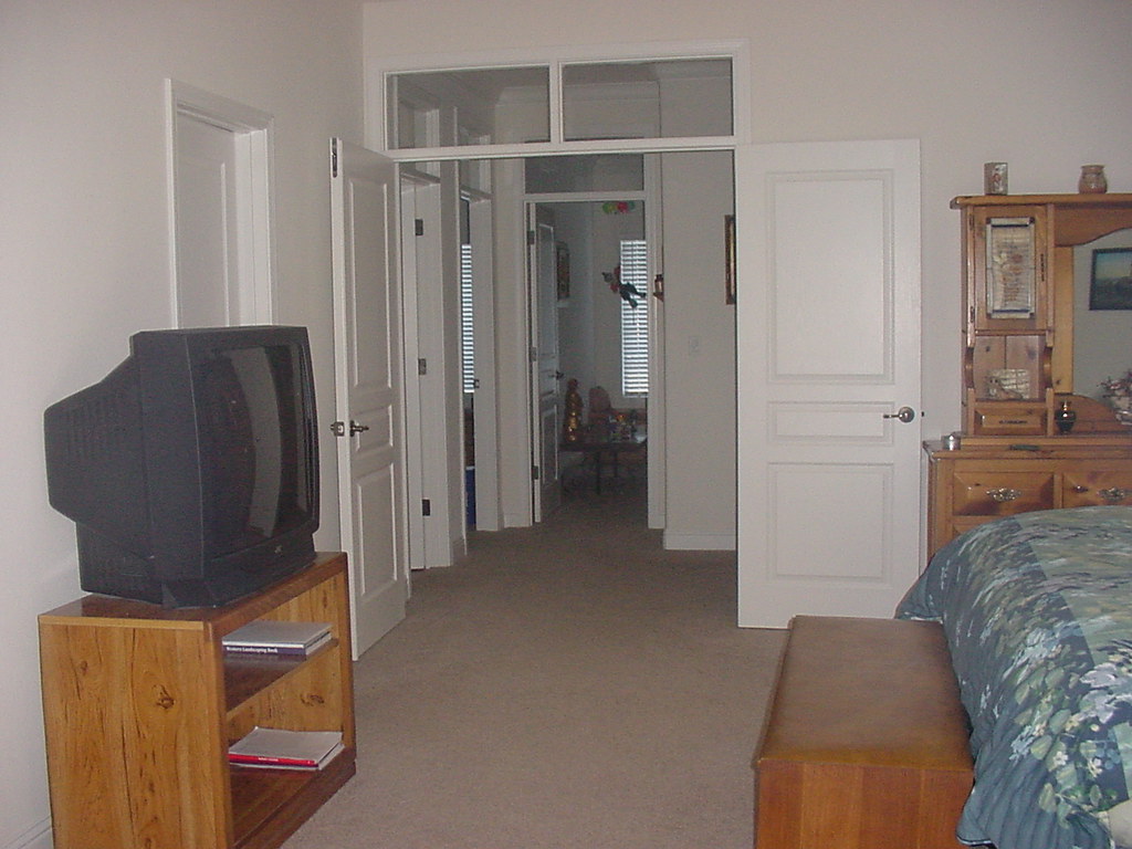 Master bedroom master bedroom has double doors, looking in… Flickr