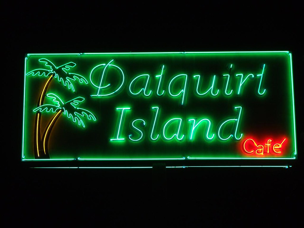 Daiquiri Island Neon, Savannah, GA Warren Reed Flickr
